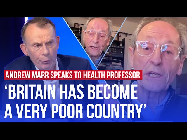 Sir Michael Marmot on 'grim reality' of poverty in Britain | LBC