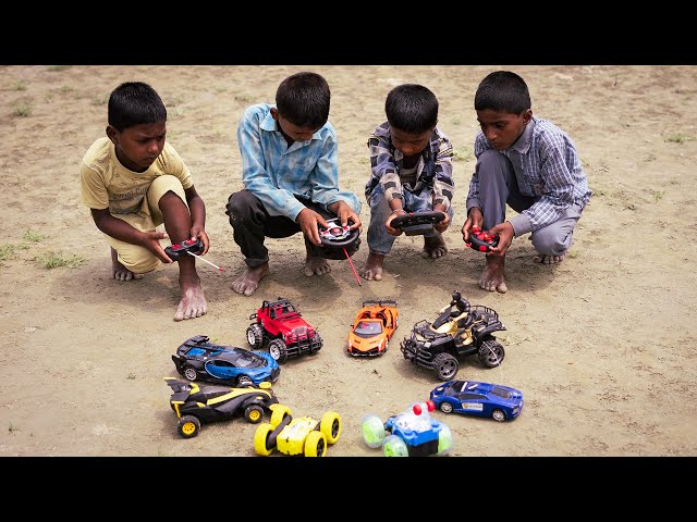 गाँव के  बच्चों का  RC CAR CHALLENGE