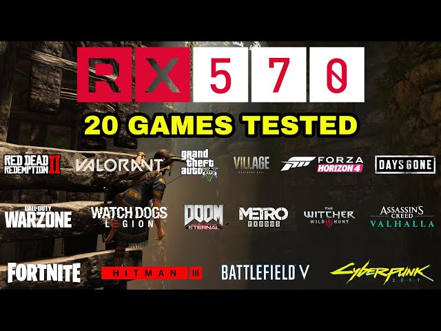 Ryzen 3 3100 RX 570 - 20 Games Tested in 2021