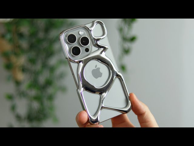 Liquid Metal iPhone 15 Pro Case!