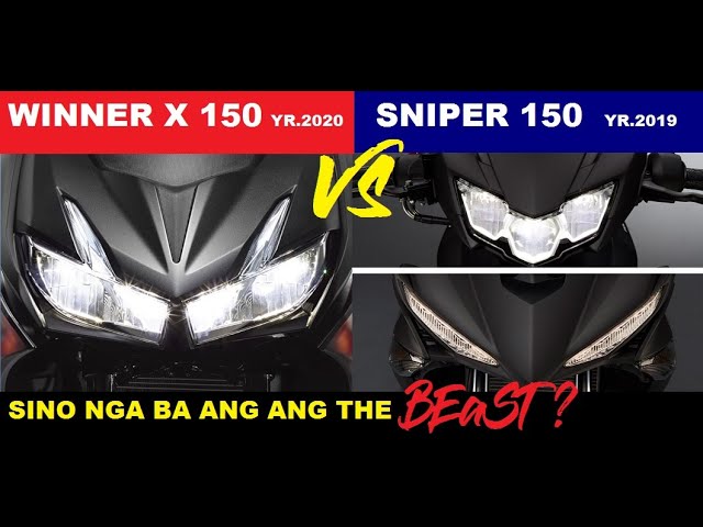 Honda Winner X 150 vs Yamaha Sniper 150 2019