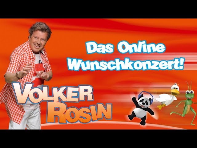 Volker Rosin - Das Online Wunschkonzert für die ganze Familie