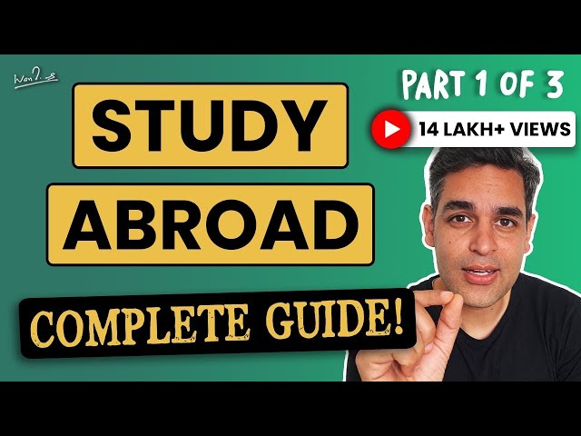 BEST COUNTRY AND COURSE TO STUDY ABROAD - ANSWERED! | Ankur Warikoo Hindi