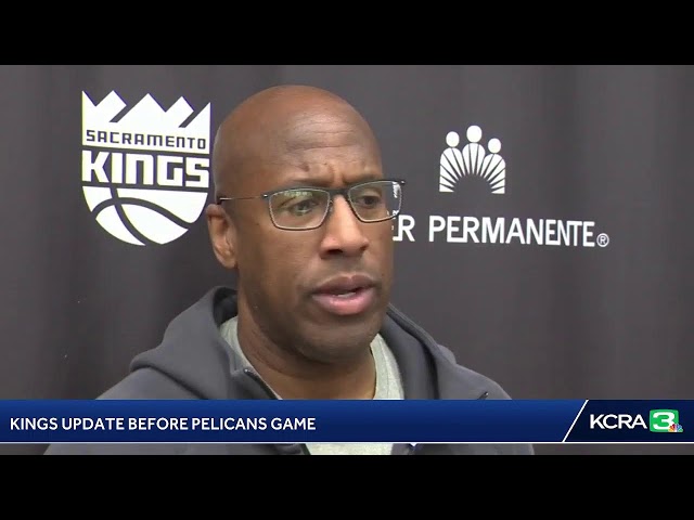 LIVE | Kings players are speaking before Friday's play-in tournament game against the Pelicans