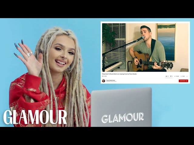 Zhavia Watches Fan Covers on YouTube | Glamour