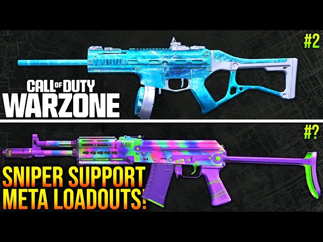 WARZONE: New Top 5 BEST SNIPER SUPPORT META LOADOUTS After Update! (WARZONE Best Weapons)