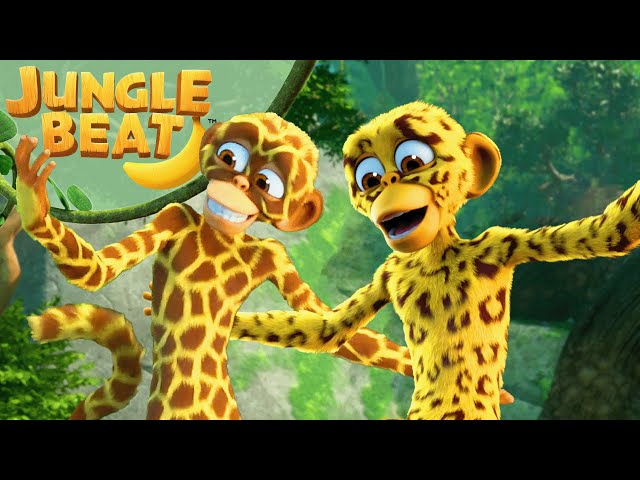 Animal Disguises | Munki the Bee | Jungle Beat: Munki & Trunk | Kids Animation 2023
