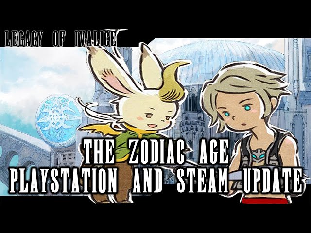 Final Fantasy XII The Zodiac Age - Huge Playstation 4 and Steam Update!