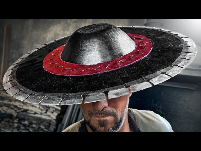 Made A Sharp Kung Lao Hat From The Game Mortal Kombat💥