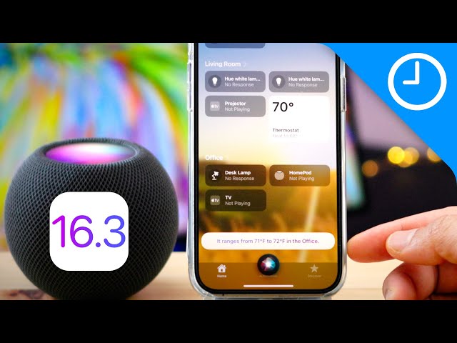Hands-on: 16.3 changes and features for HomePod and HomePod mini