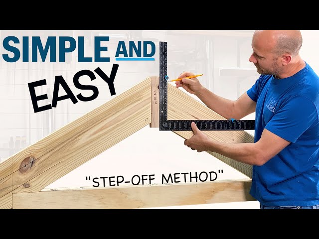 Step-Off Method | Beginner Rafter Layout