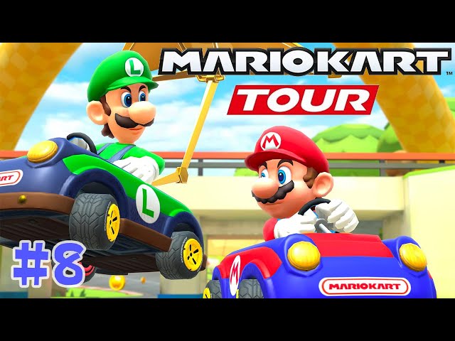Mario Kart Tour v2.0 Update + GOLD PIPE Mario Bros. Tour - Part 8