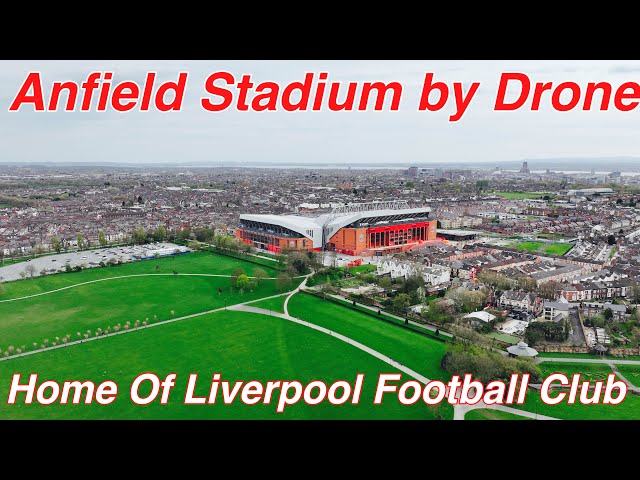 Anfield Road Stand on 12.4.24. A Full Fly Around of The Stadium!