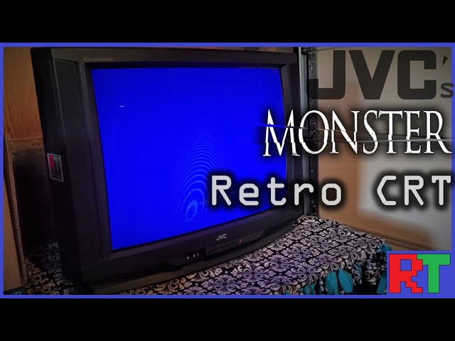The Biggest CRTs still in Use: The JVC 36" D Series TV
