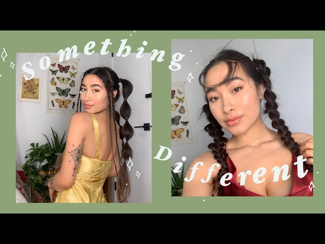 Trying Artsy Pinterest Hairstyles | and talking about my dating life
