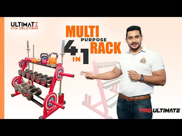 Multi Purpose Rack - 4 in 1 | Abhishek Gagneja | Ultimate Gym Solutions | Pro Ultimate