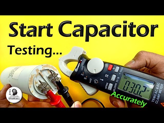 How to test Start Capacitor for an Electric Motor with a Multimeter accurately