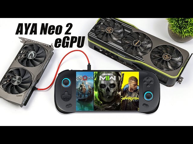 This Handheld Can Replace Your Gaming PC! AYANEO 2 External GPU Testing