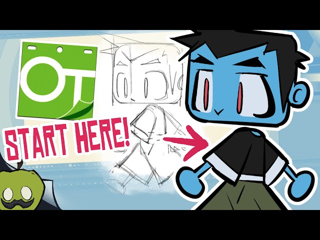 How to ANIMATE from START to FINISH in Opentoonz 1.6 (ft. XPPen Artist 16 2nd)