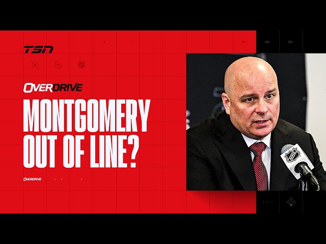Were Jim Montgomery's comments out of line? | OverDrive Hour 1 | 04-24-24