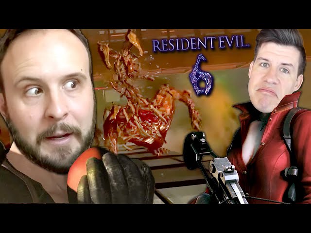 Resident Evil 6 Funny Moments! #4