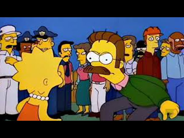 The MOMENT Ned Flanders Loses It And Kills The Simpsons