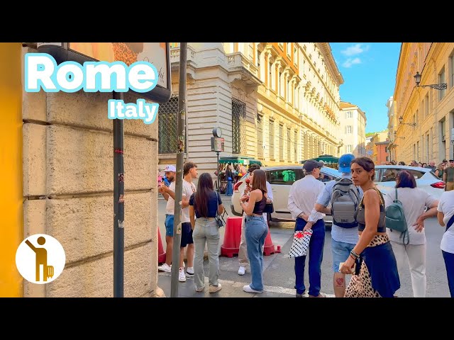 Rome, Italy 🇮🇹 - Old Streets and Fountains - 4K 60fps HDR Walking Tour
