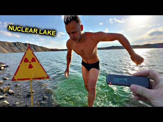 ✅What happens if you SWIM IN AN ATOMIC LAKE ☢️ in a FUNNEL from a THERMONUCLEAR EXPLOSION ☠️😱