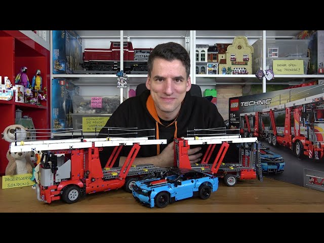 Vom hässlichen Entlein zum schönen Schwan: LEGO® Technic 42098 - Autotransporter