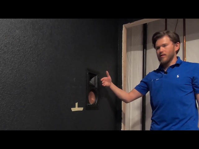 How to Install ANY Klipsch In-wall Speaker| Klipsch PRO-16rw