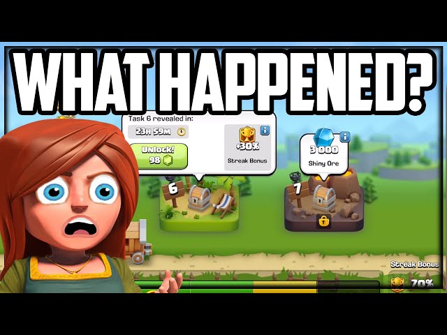 BUGGED: Clash of Clans Streak Event- Too Much Too Soon?