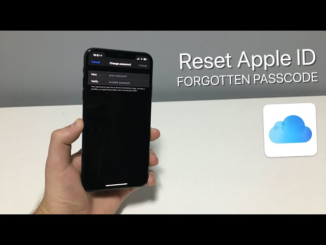Forgot your Apple ID (iCloud) Password? Here's How To Reset It!!