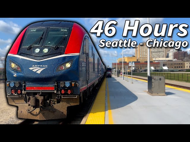 Amtrak's EMPIRE BUILDER - 3 Days and 2200 Miles Across the US