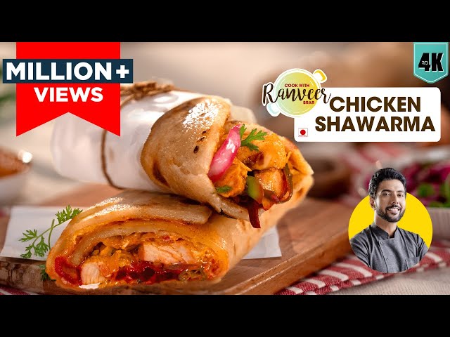 Desi Chicken Shawarma | बाजार जैसा चिकन शवर्मा घर पर | Tandoori Mayo bonus recipe | Chef Ranveer