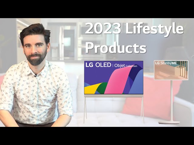 Meet LG's Lifestyle screens (Posé and StanbyME)
