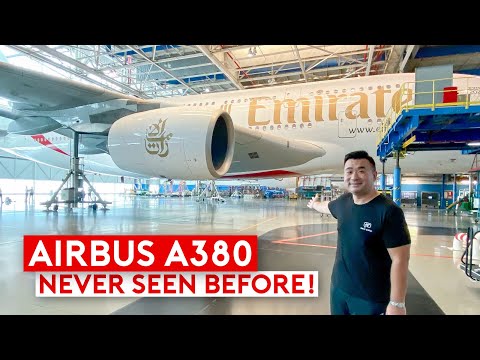 Inside Emirates A380 Service Center - How Did They Bring an A380 Back to Life?