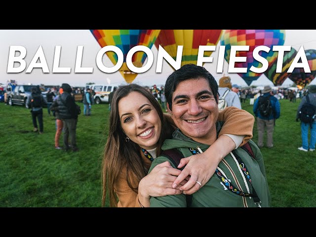 We went to the WORLD'S LARGEST HOT AIR BALLOON FESTIVAL | Albuquerque Balloon Fiesta
