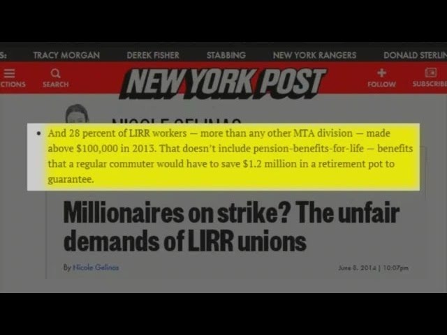 Lew's View: LIRR workers threaten to strike