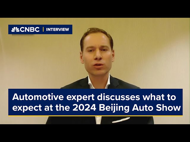Automotive expert discusses what to expect at the 2024 Beijing Auto Show