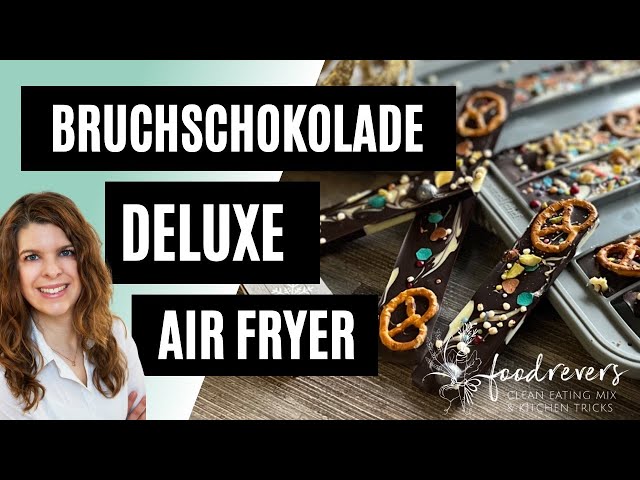 Bruchschokolade Deluxe Air Fryer Pampered Chef | Fruchtleder Form