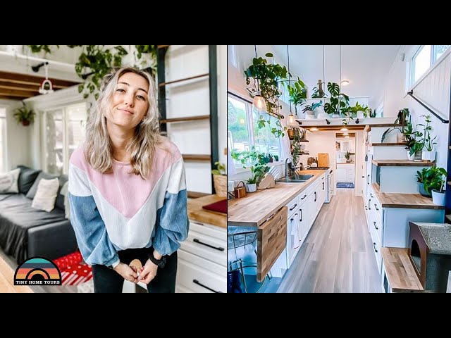 Gorgeous Storage Filled Tiny House Offers Young Woman Independence and Freedom