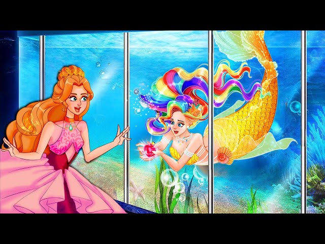 I Was Adopted By A Princess - How To Become A Mermaid? 🌛 Fairy Tales Every Day
