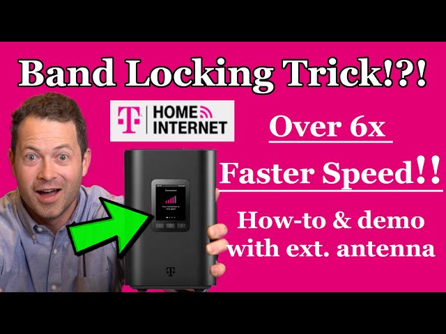 ✅  Band Locking!?  T-Mobile Home Internet - 5G n41 vs n71 - Waveform 4x4 MIMO