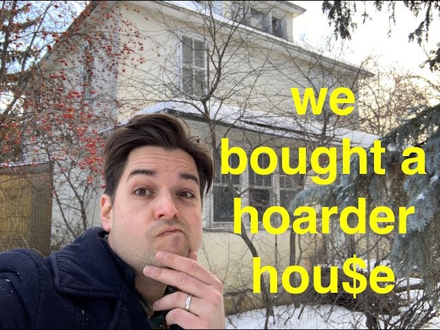 Part 1. We bought a hoarded house! 100 years of stuff! what will we find???