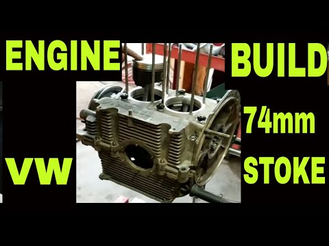 74 stroker vw engine build performance