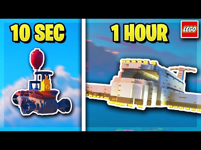 Building an Aircraft in 10 Seconds vs 1 Hour!