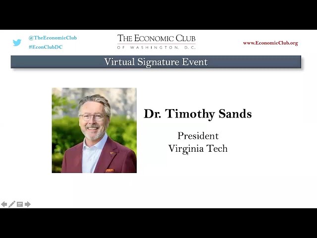Dr. Timothy Sands