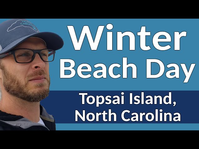 North Carolina | Winter Beach Day | Topsail Island