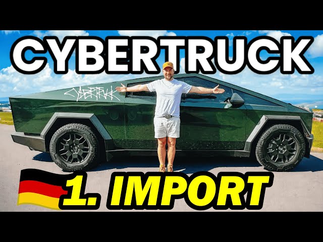 THE 1ST (PRIVATE) IMPORTED TESLA CYBERTRUCK IN EUROPE! | EFIEBER
