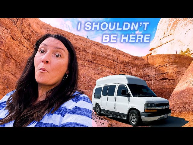 A Waterless Dam? Where did all the water go?? 🤔 | Living in a Van